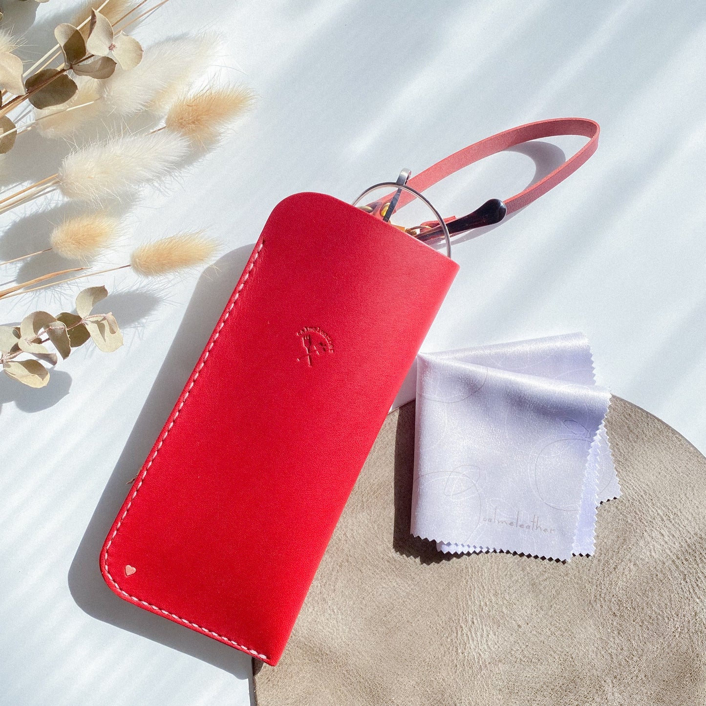 ナチュラルデザインのメガネ拭き <クロスファイバー>