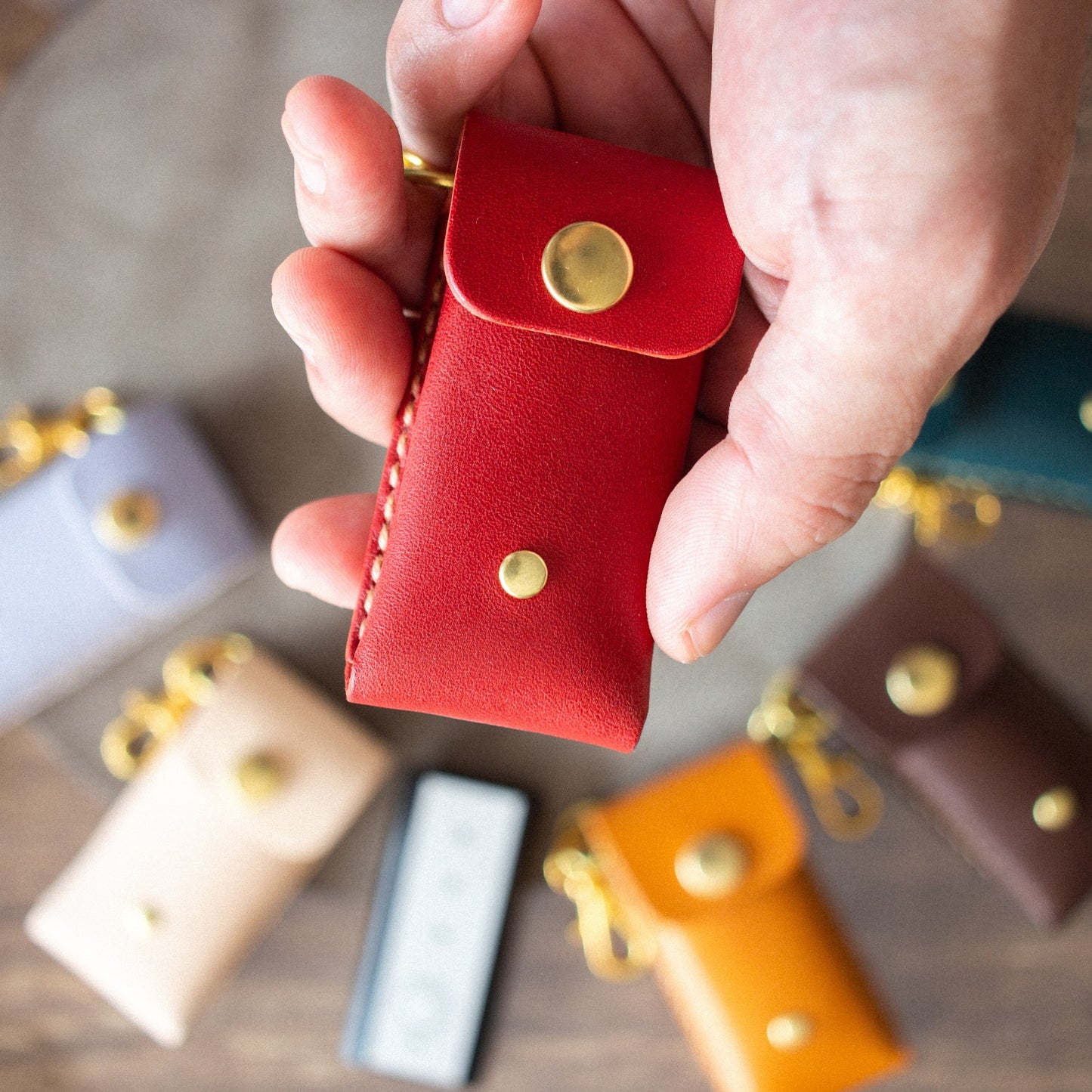 LIXIL リクシル対応　本革スマートキーケース《名入れ対応》