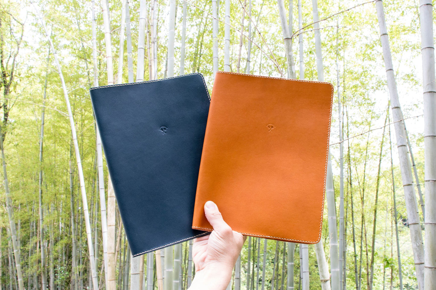 〔B5サイズ〕オーダーメイドの本革手帳カバー《名入れ対応》