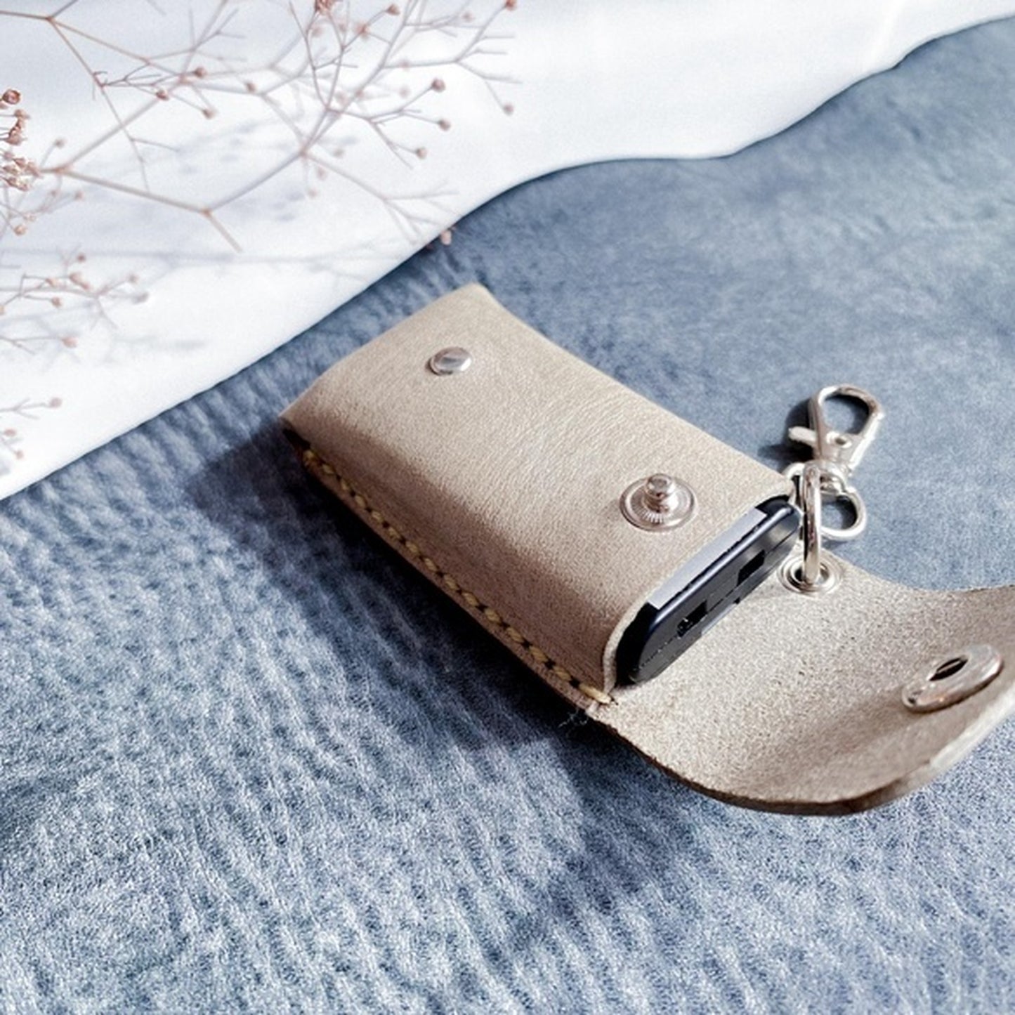 LIXIL リクシル対応　本革スマートキーケース・気まぐれレザー《名入れ対応》