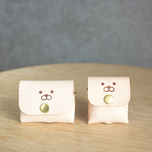 わんこのヌメ革AirPodsProケース《名入れ対応》