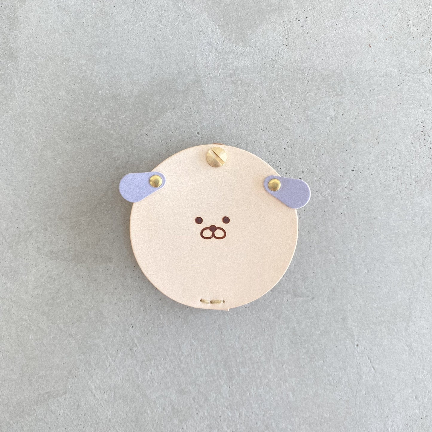 わんこの本革スマートキーケース《名入れ対応》