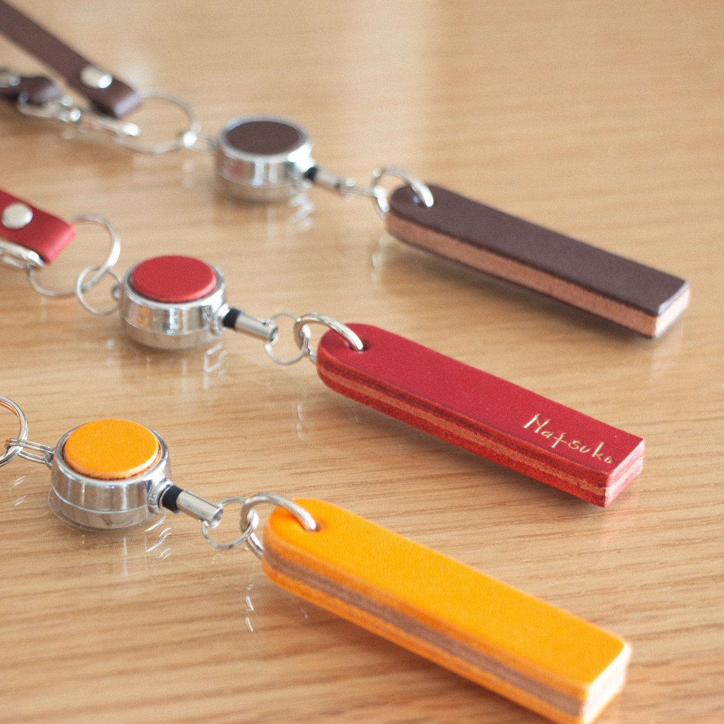 〔ATMのパネルにも♪〕直接触らずボタンが押せる本革非接触スティック《名入れ対応》