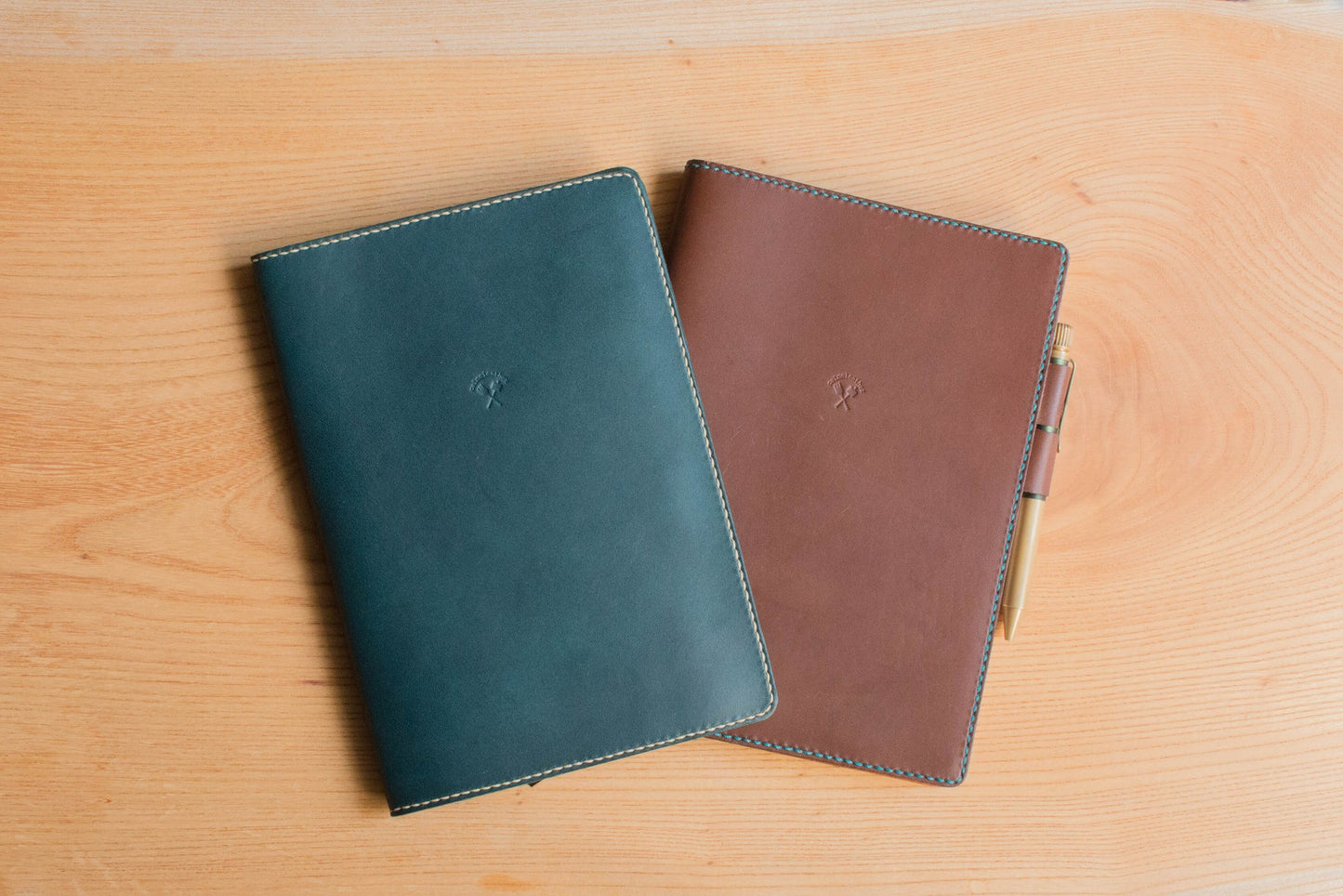 【A5サイズ】オーダーメイドの本革ギフト 手帳カバー 〔名入れ・送料無料〕