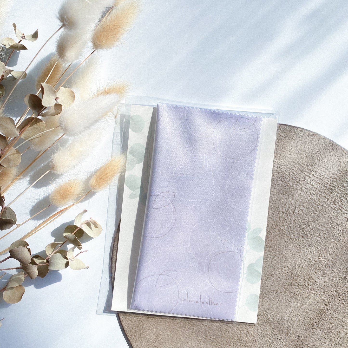 ナチュラルデザインのメガネ拭き <クロスファイバー>