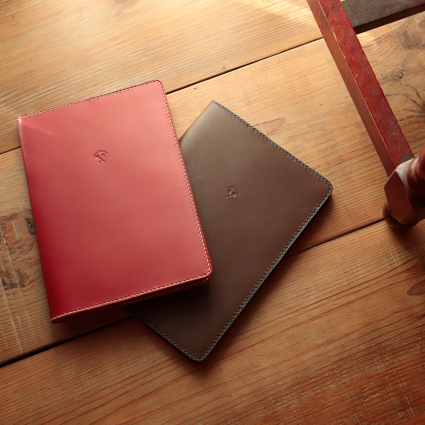 【A5サイズ】オーダーメイドの本革ギフト 手帳カバー 〔名入れ・送料無料〕